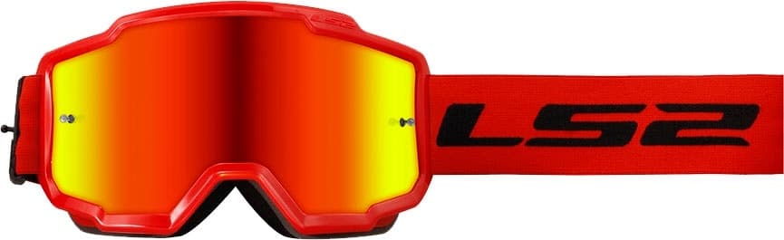 Óculos para Moto Ls2 Helmets Charge Goggle 7202011032 - Vermelho