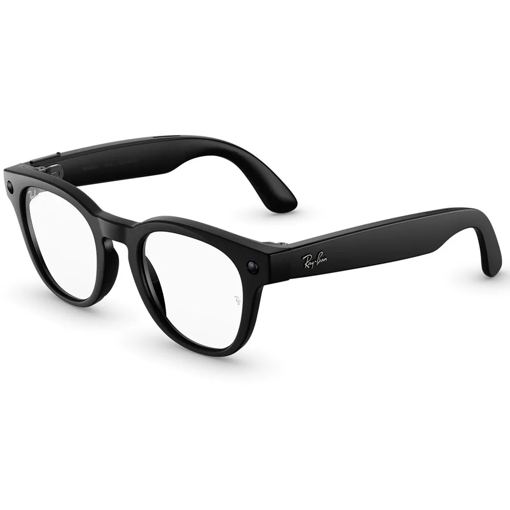 Armação de Grau Ray Ban Meta Scriber Optics Gen 2 Rw7002 Shiny Black L/49mm