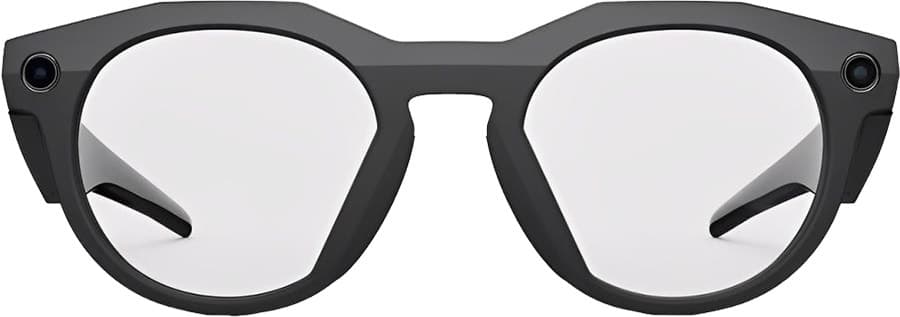 Óculos Smart Oakley Meta Hstn Preto/Transparente