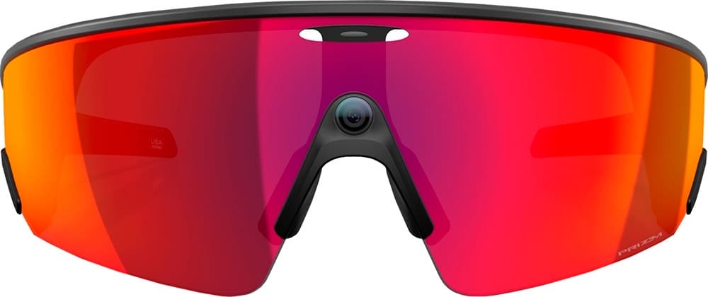 Óculos Smart Oakley Meta Vanguard 0W8001 - Preto/Prizm Road