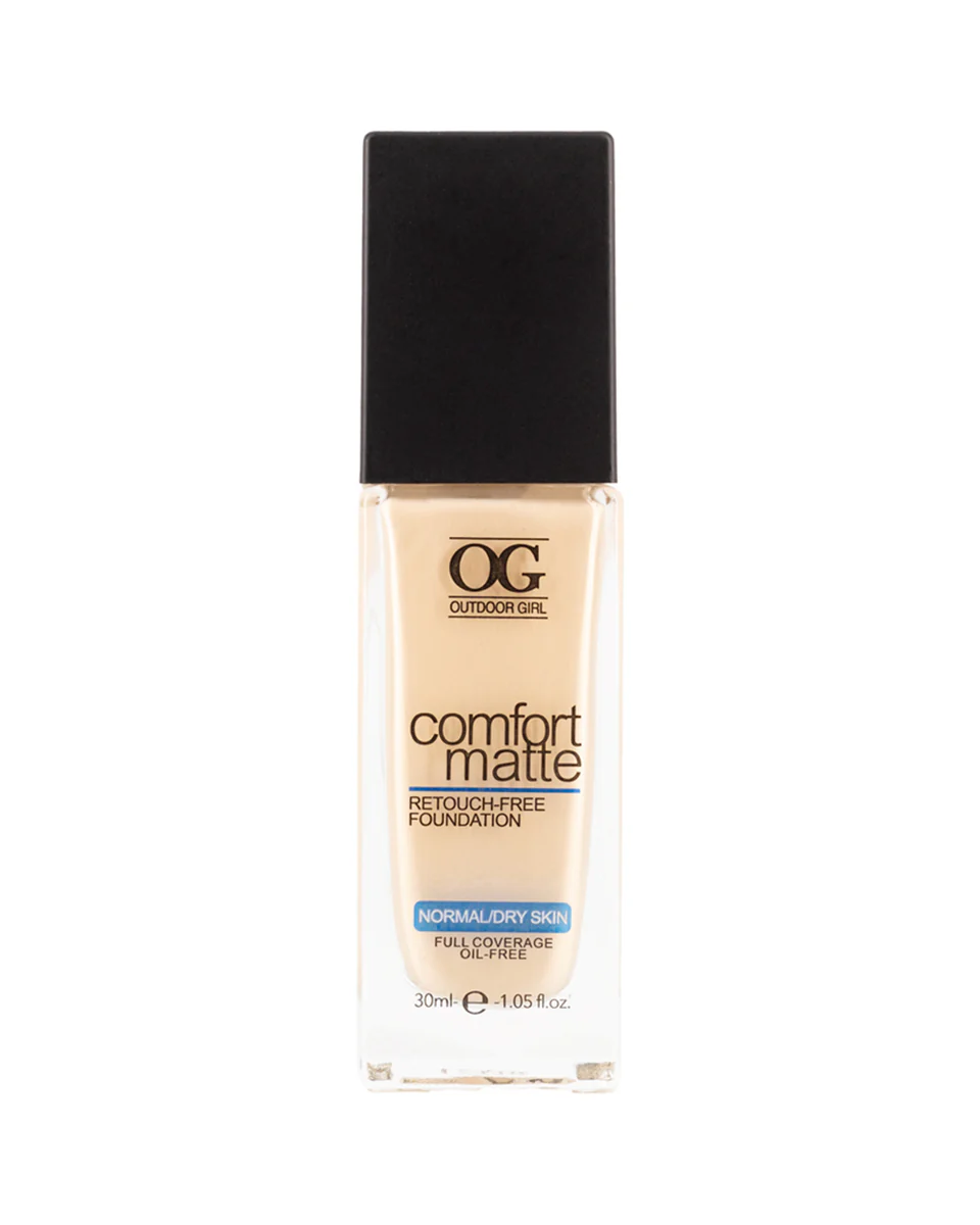 Base Líquida Og Confort Matte N°120 Nude Beige 30ml
