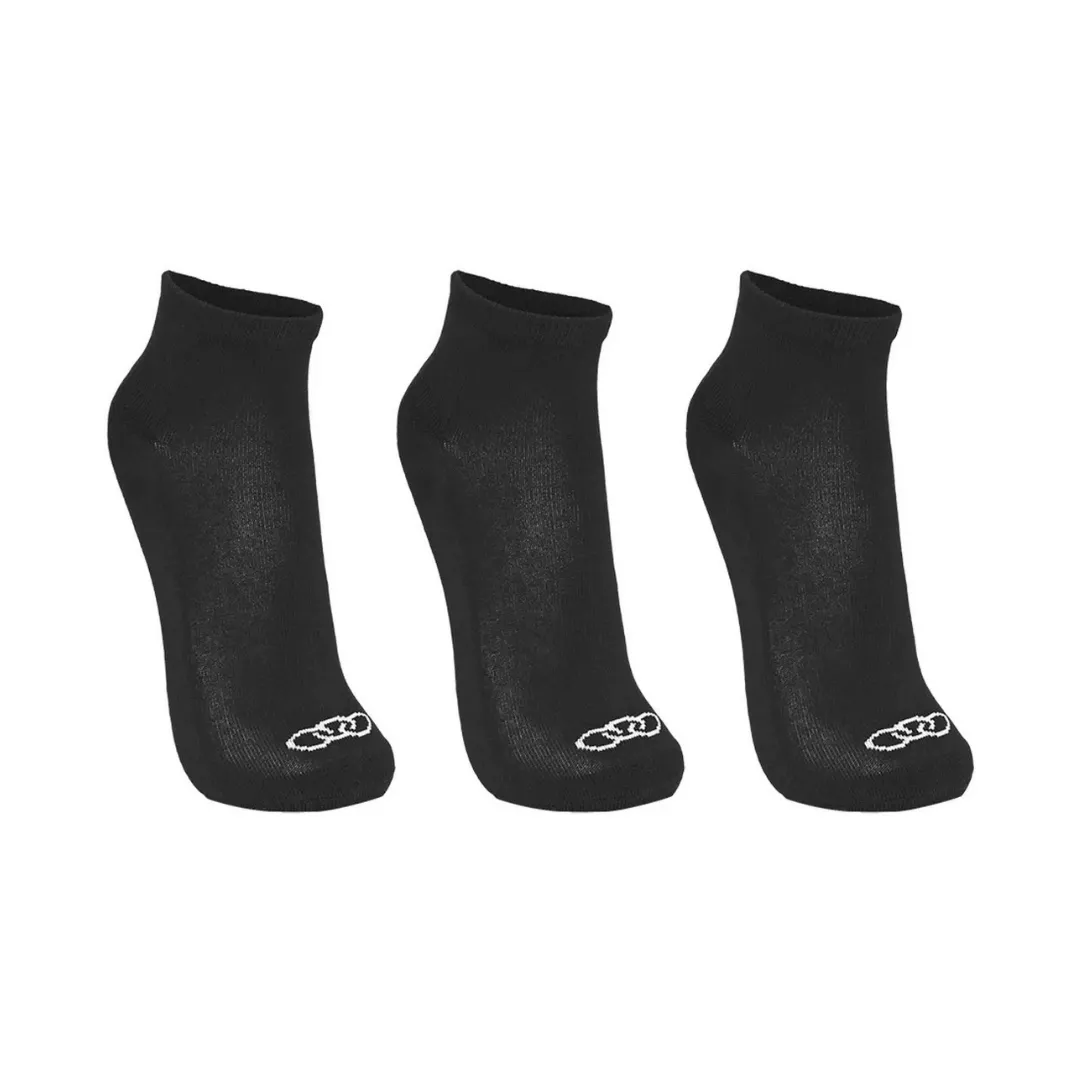 Meias Olympikus Media Oimsa81924 3 Pares Tamanho 39-44 Negro