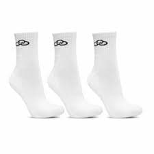 Meias Olympikus Media Oiwsa22193 Blanco 3PACK Inv 33-38