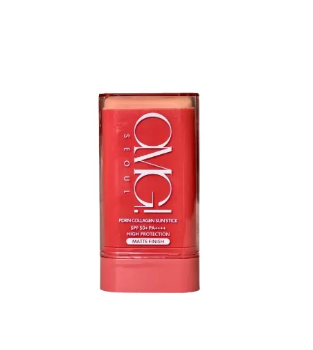 Protetor Solar Omg Pdrn Collagen Sunstick Spf50+ 18G