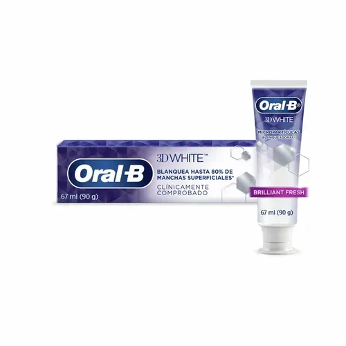 Pasta de Dente Oral-B 3D White 90G