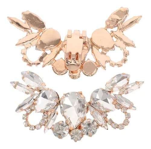 Broche Original Diamante Dourado