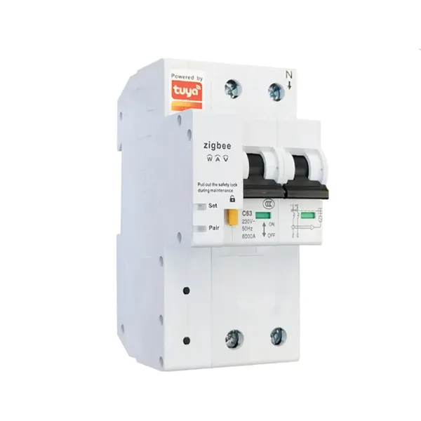 Disjuntor Original Zigbee Zjsbl7-100Z 80A 2P