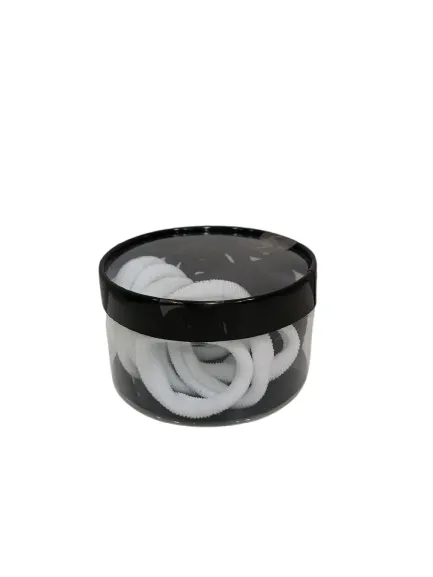 Goma para Cabelo Original 20 Peças Preto