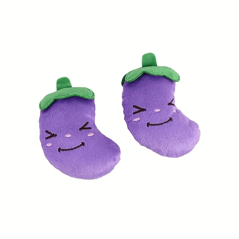Original Juguete P/mascota MZ-421 Berenjena TDS0369 12X7CM