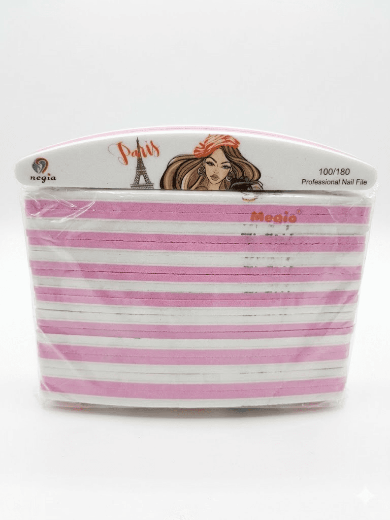 Lixa para Unhas Original Megia Conejo Rosa Mz-167