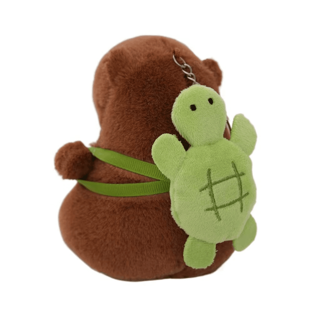 Chaveiro Original Capivara com Mochila Tartaruga