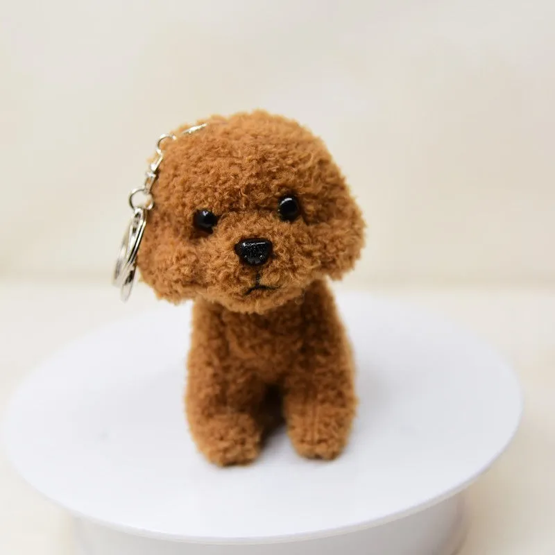 Original Llavero Perro MZ-328 12CM Marron