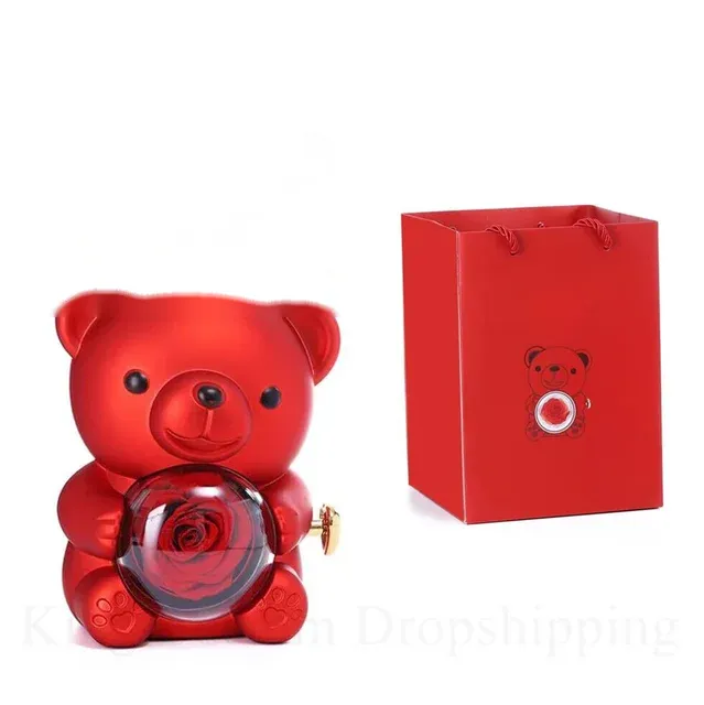 Brinquedo Original Osito Regalo Grande Mz-001 Vermelho