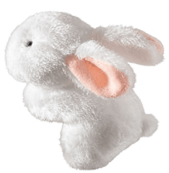 Brinquedo Original Peluche Conejo Mz-349 Branco