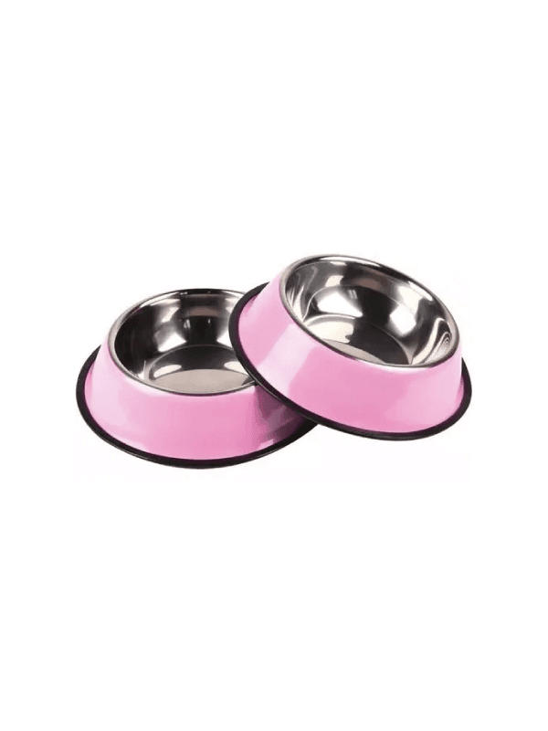 Original Plato P/mascota MZ-387 18CM Rosa