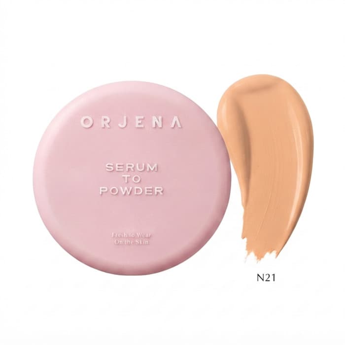 Orjena Serum To Powder Cushion N21 Vainilla