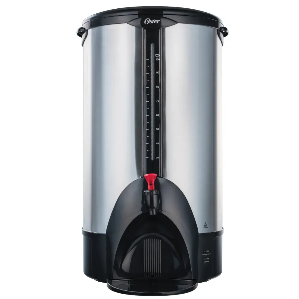 Cafeteira Oster 100 Xícaras Aço Inoxidável 110V