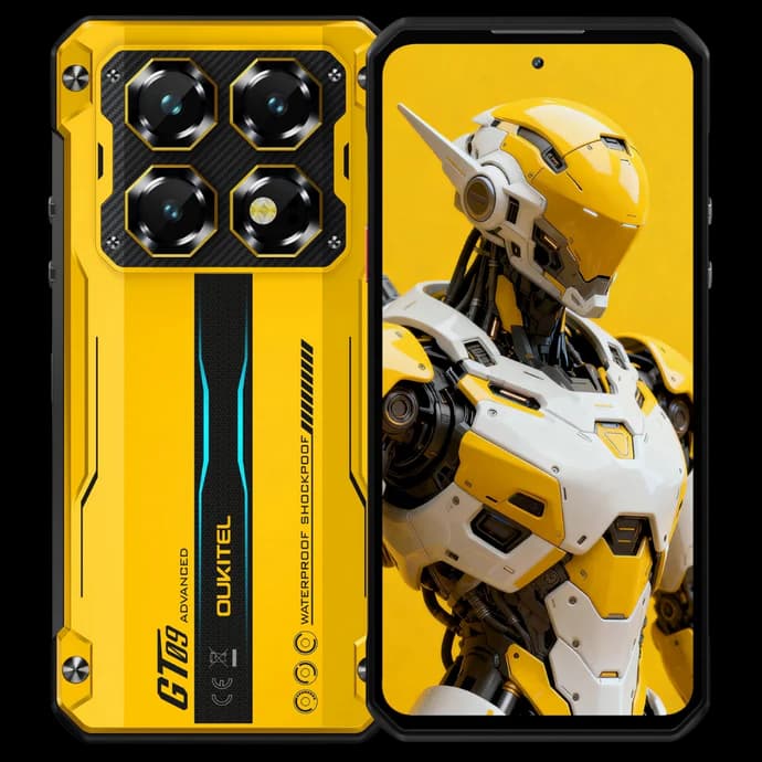 Celular Oukitel Wp60 7.2" Dual Chip 5G NFC 12/512GB Amarelo