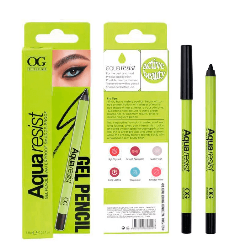 Delineador de Olhos Outdoor Girl Aqua Resist Fp3018