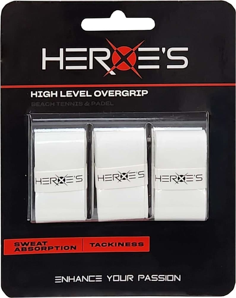 Overgrip Heroe'S Confeziones (3 Unidades) Branco