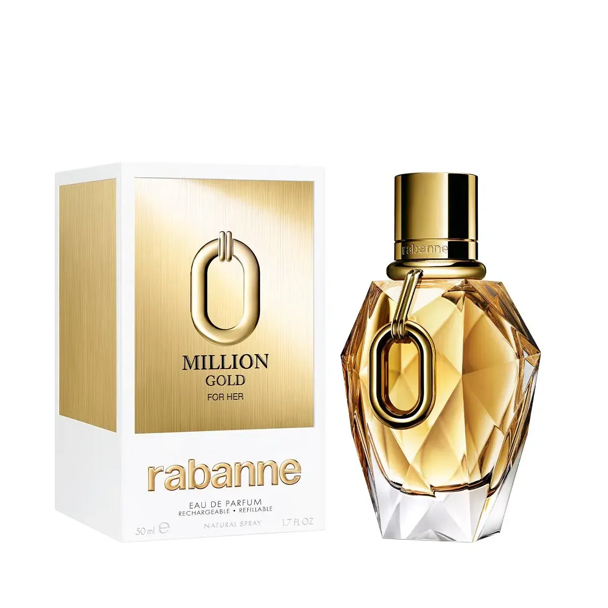 Perfume Paco Rabanne Million Gold Eau De Parfum Intense 50ml