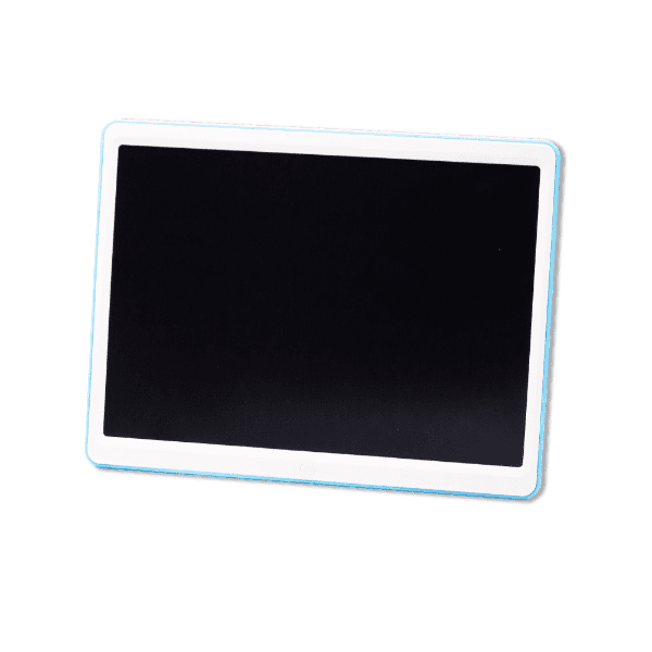 Painel de Escrita Tablet Luo LCD 15 Polegadas Digital Gráfico Eletrônico Portátil Placa de Desenho Manuscrito Pad para Crianças Adultos Casa Escola Escritório - Azul Claro