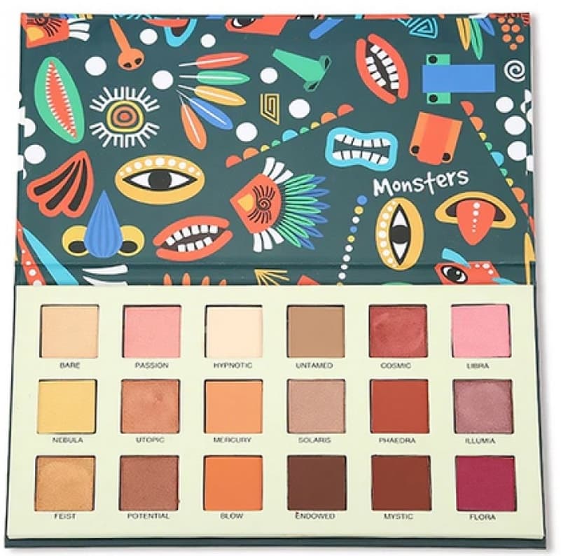 Paleta de Sombras Phoera Yenisei 14G 18 Cores