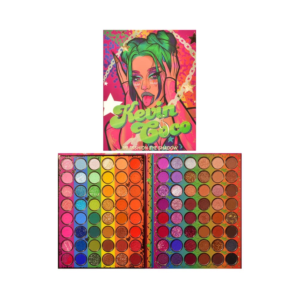 Paleta de Sombras Kevin & Coco Kc233717 96 Cores
