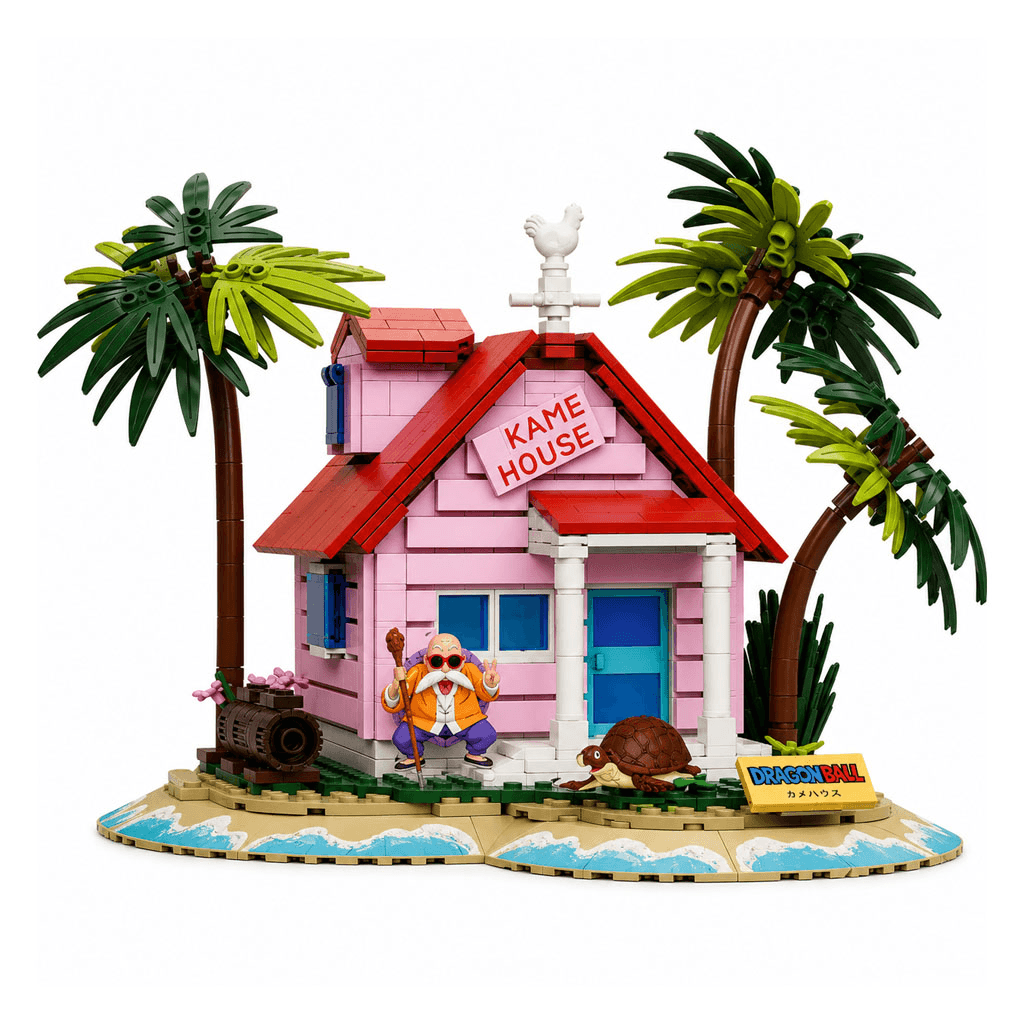 Blocos de Montar Pantasy Dragon Ball Kame House 87002