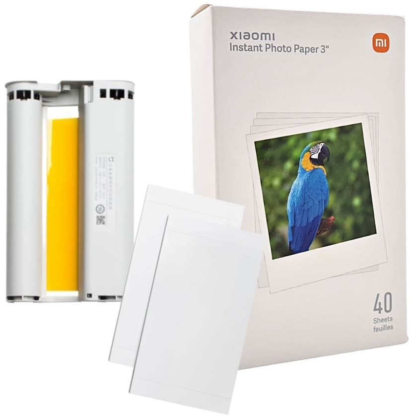 Papel Fotográfico Xiaomi Instant Photo Paper 3" (40 Folhas)