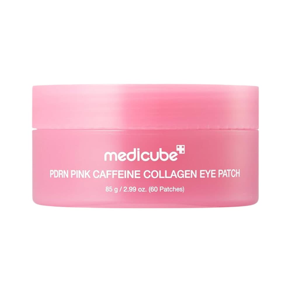 Patches para Contorno de Olhos Medicube Pdrn Pink Caffeine Collagen 60 Peças