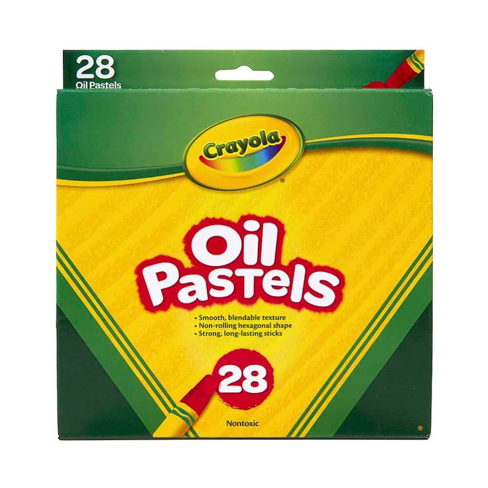 Pastéis A Óleo Crayola Oil Pastels 52-4628 28 Unidades