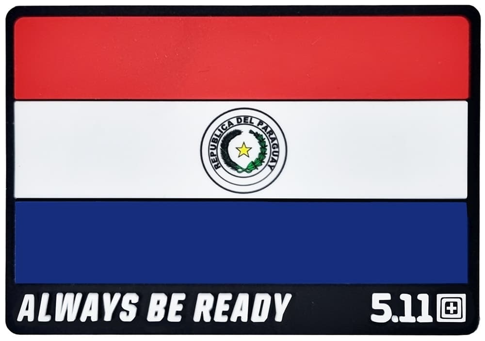 Patch 5.11 Tactical Bandeira do Paraguai