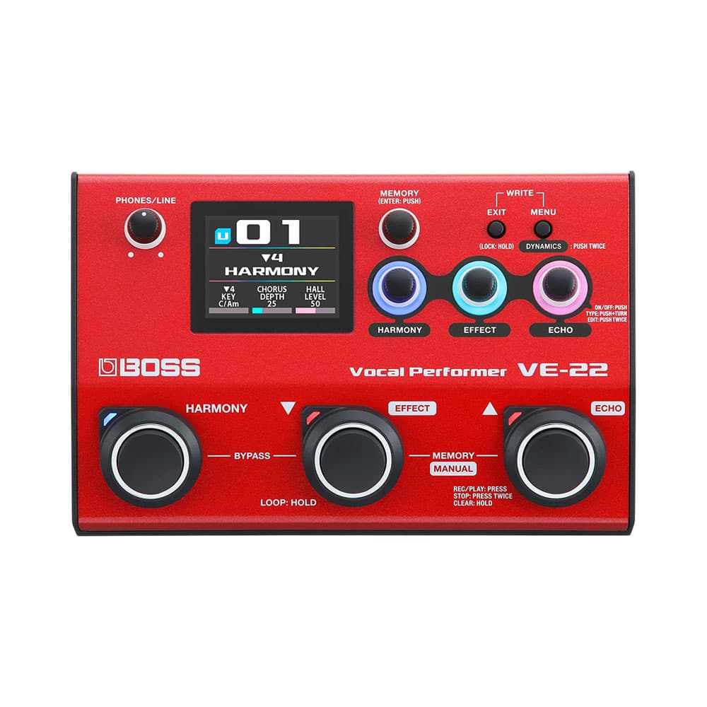 Pedal Boss Ve-22