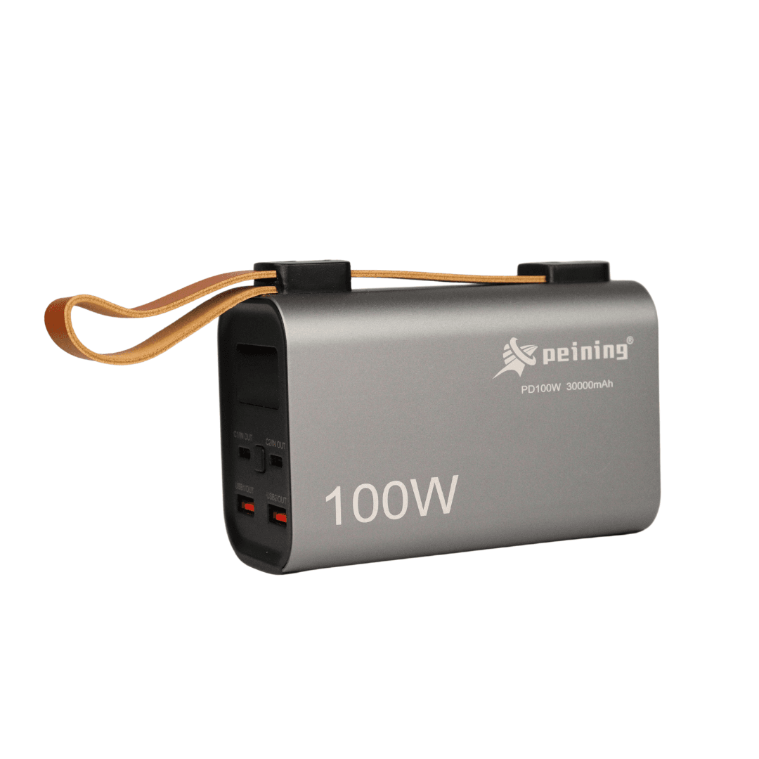 Power Bank Peining M3 30000MAH/100W/USB/TIPO-C Prata
