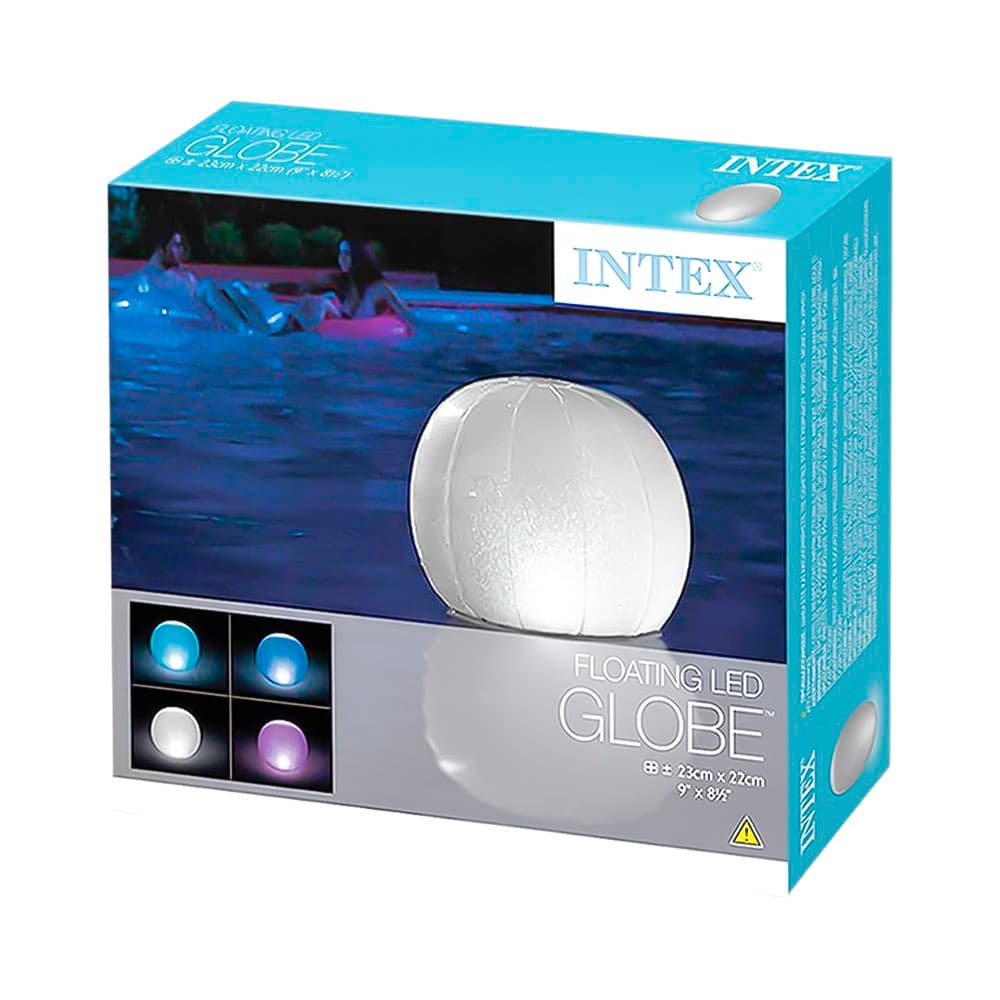 Bola Flutuante Intex Luz LED Multicolor