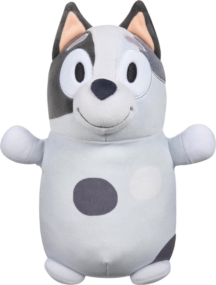 Pelúcia Squishmallow Hugmess Bluey Muffin Jazwares - Sqbl00019