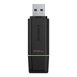 Pendrive Kingston Exodia 256GB USB 3.2 - Preto (DTXG2/256GB)