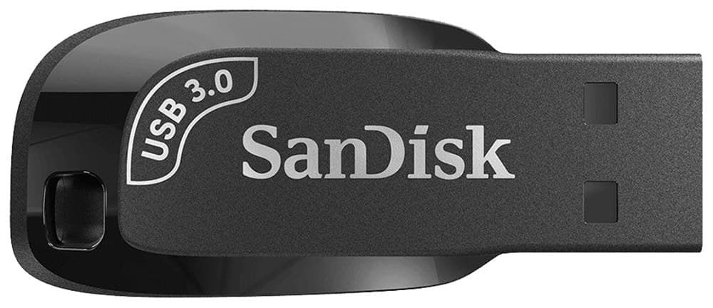Pendrive Sandisk Ultra Shift 64GB Preto