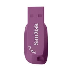 Pendrive SanDisk Z410 Ultra Shift 128GB USB 3.2 Roxo