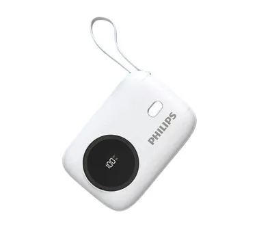 Power Bank Philips Dlp8722 10000mAh Branco