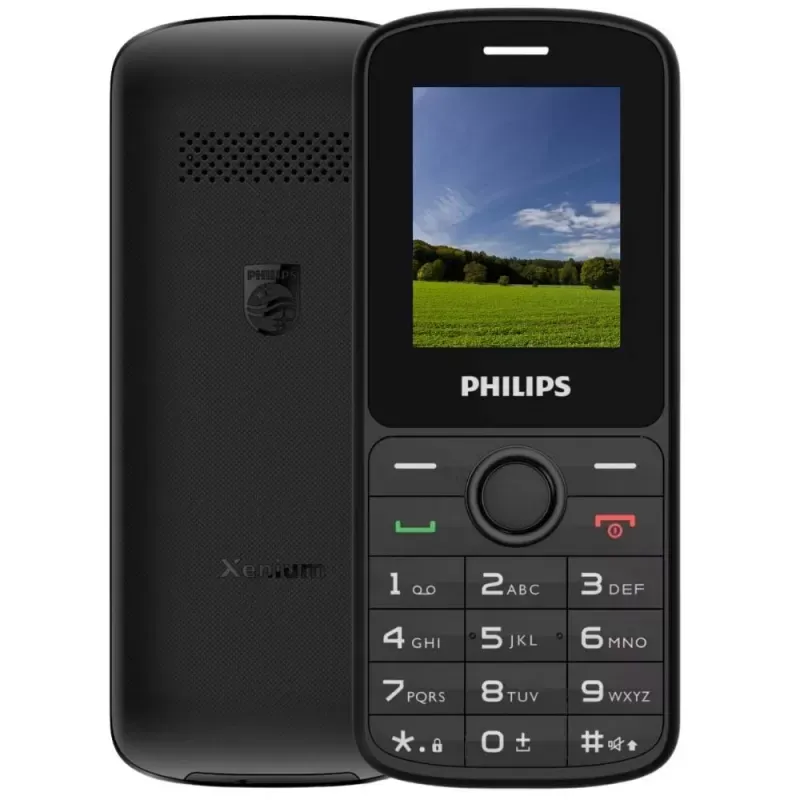 Celular Philips e2101 Ds Quad Band Preto