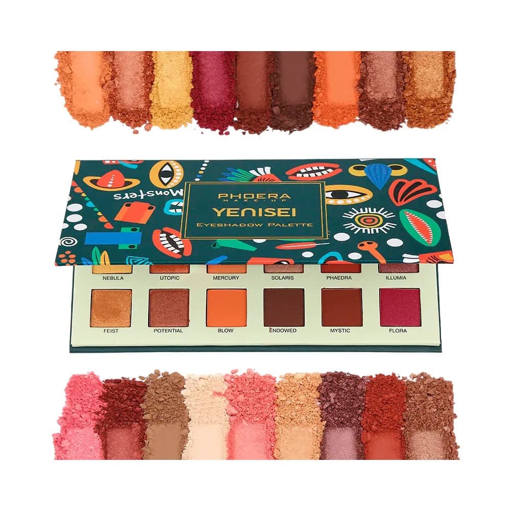 Paleta de Sombra Phoera 18X Yenisei