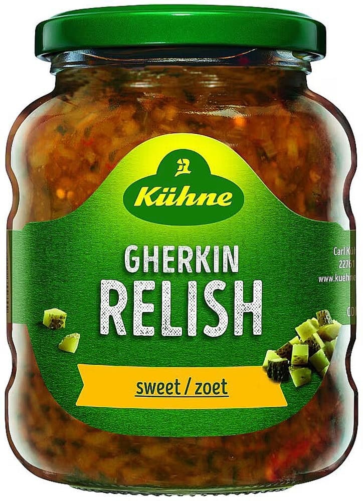 Picles Doces Kuhne Sweet/Zoet 350G