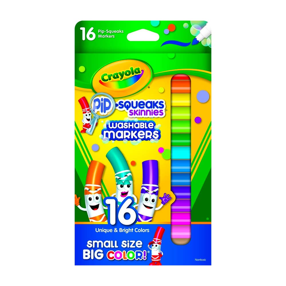 Pincel Lavável Crayola com 16 Cores