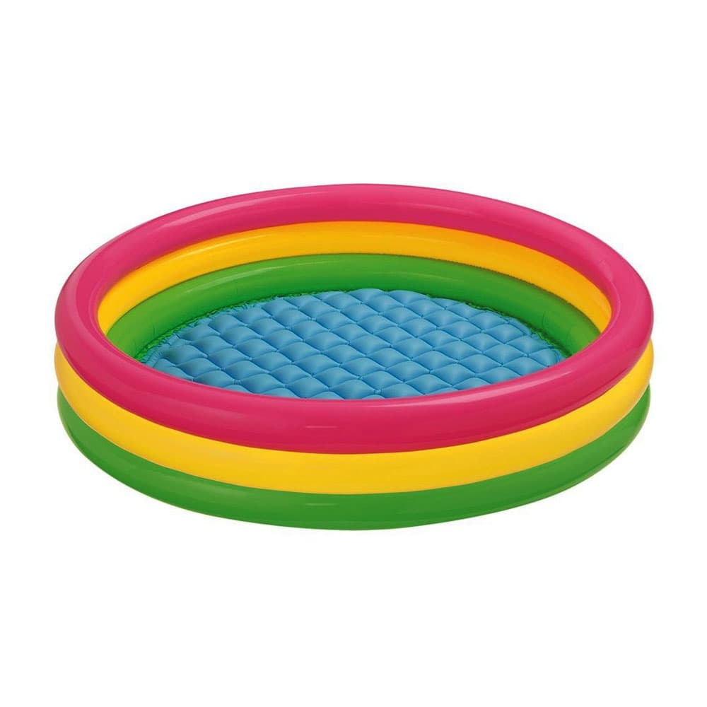 Piscina Inflável Intex Sunset Colorida 1.47x0.33m para Crianças