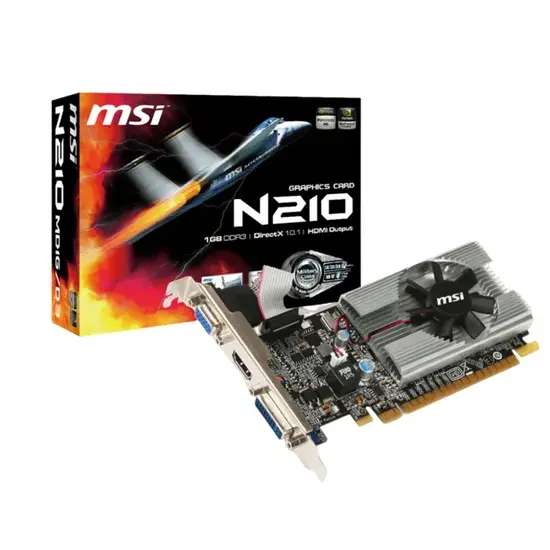 Placa de Vídeo Msi Geforce N210 1GB Ddr3
