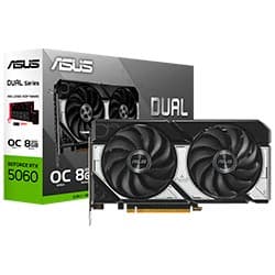 Placa de Vídeo ASUS Dual OC 8GB GeForce RTX5060 GDDR7 - DUAL-RTX5060-O8G