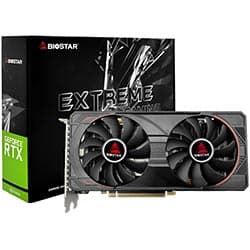 Placa de Vídeo Biostar Extreme Gaming 8GB GeForce RTX3060TI GDDR6 - VN3606TM82-TN3FA-BS2