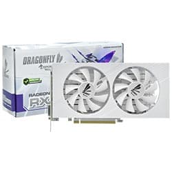 Placa de Vídeo Keepdata DragonFly White 8GB Radeon RX580 GDDR5 - KDRX580-8GD5W/256B